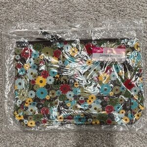 Thirty-One Multicolor Floral Pouch
